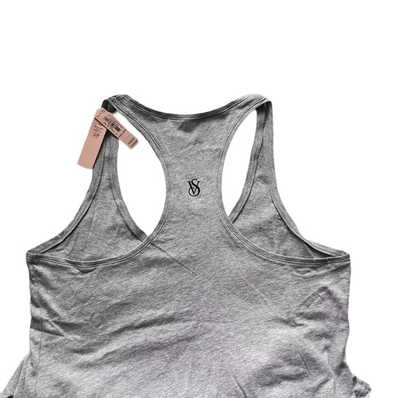 NWT VICTORIA'S SECRET Lightweight Cotton Tank Maxi Sleepshirt - Picture 9 of 15